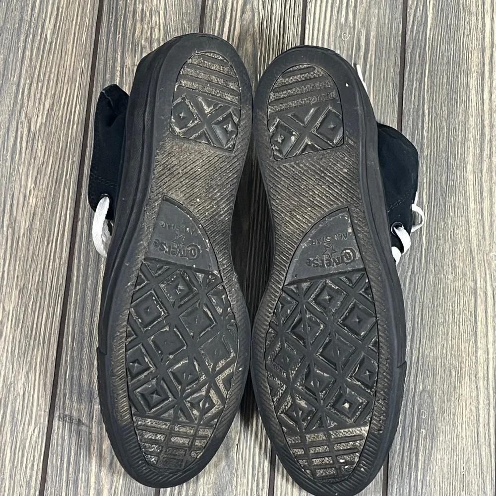 Converse Chuck Taylor All Star High Top Men 12 Black Monochrome Sneakers M3310 - Picture 9 of 11